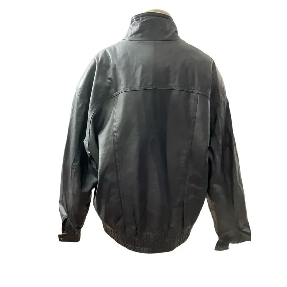 Expressions Worldwide Men’s Leather Jacket / SZ: XL (42-44)